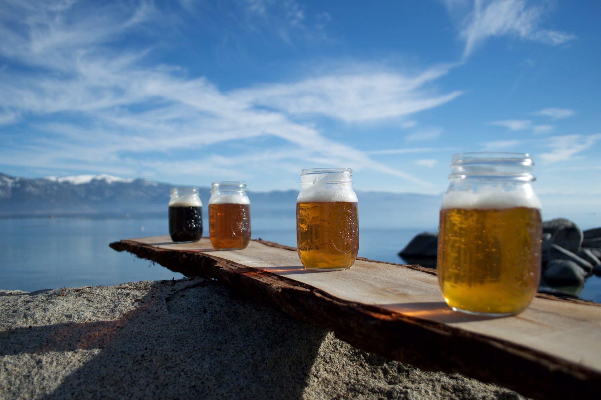 Beers in Tahoe - local Tahoe brewery
