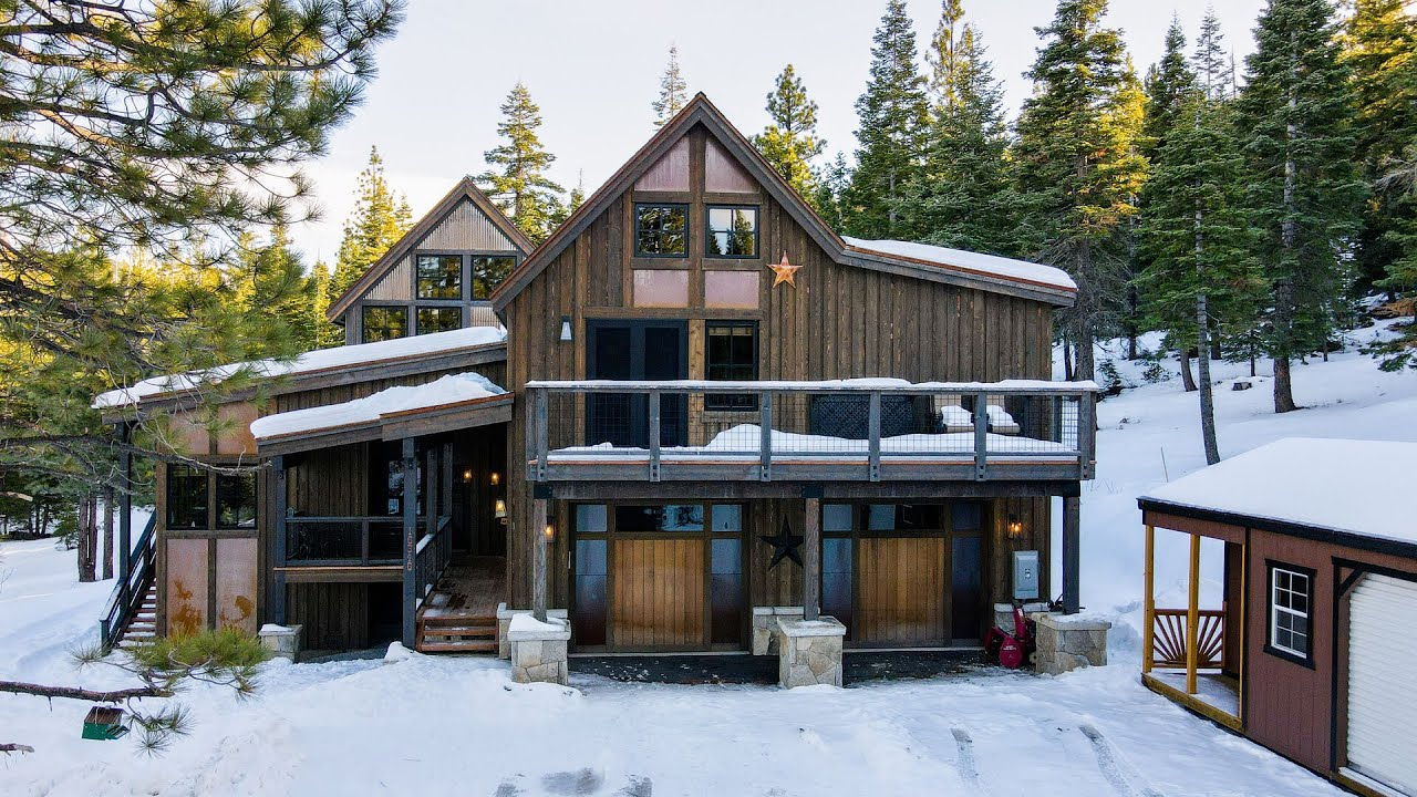 Exterior view of this Tahoe vacation home