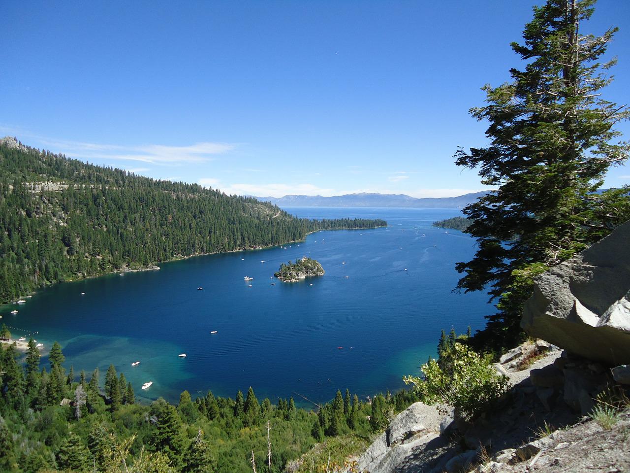 Views of one of our Lake Tahoe State Parks