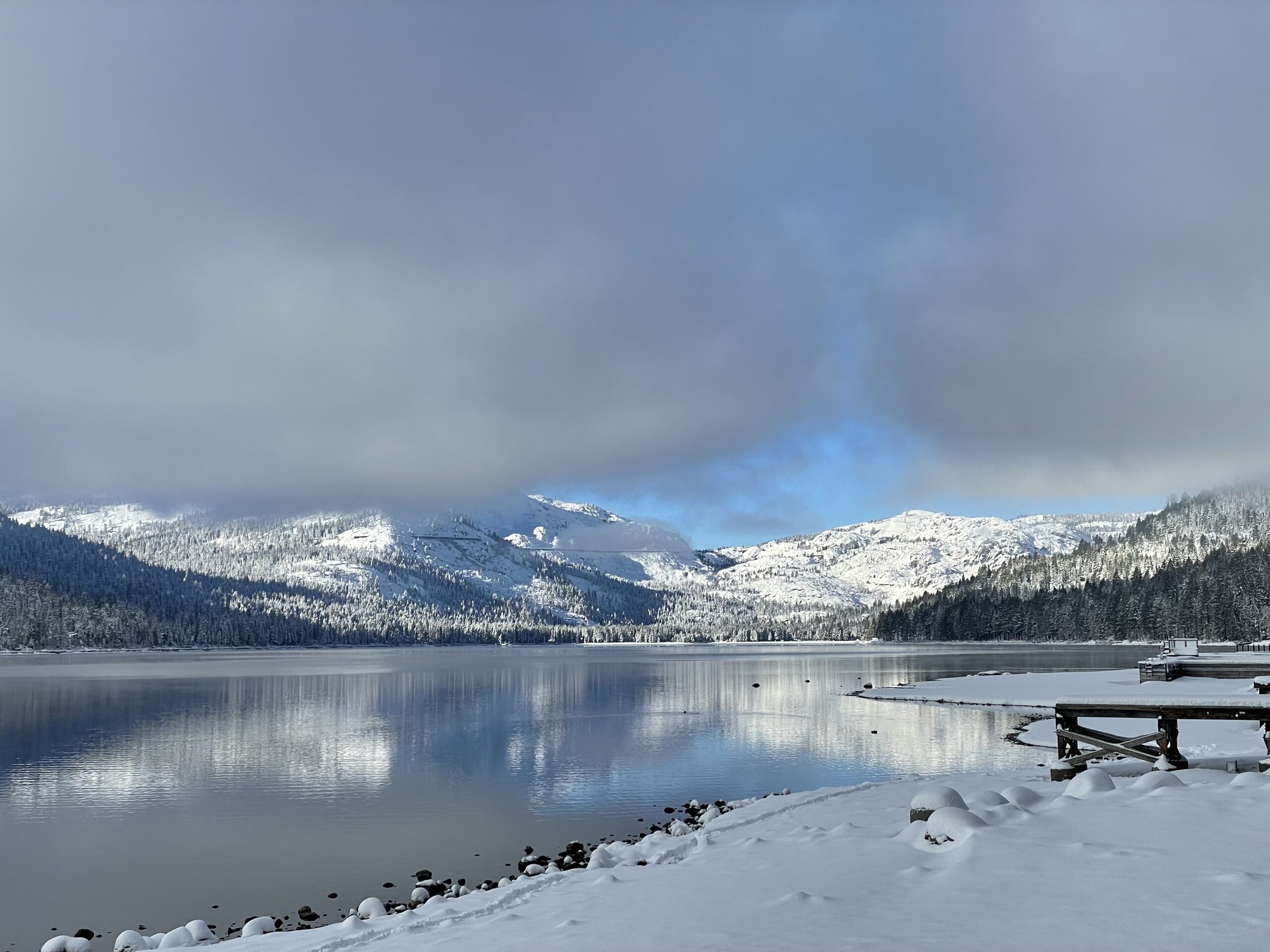 winter in North Lake Tahoe