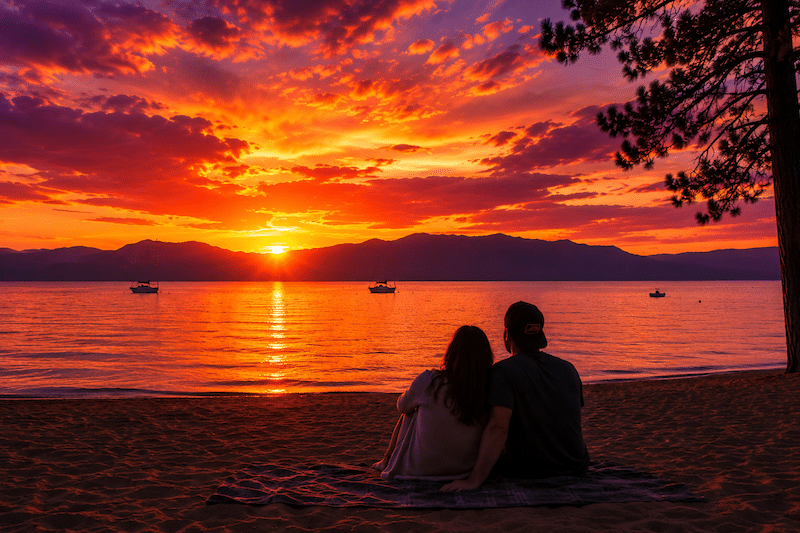 Commons Beach Sunset