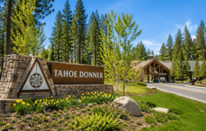 Tahoe Donner sign